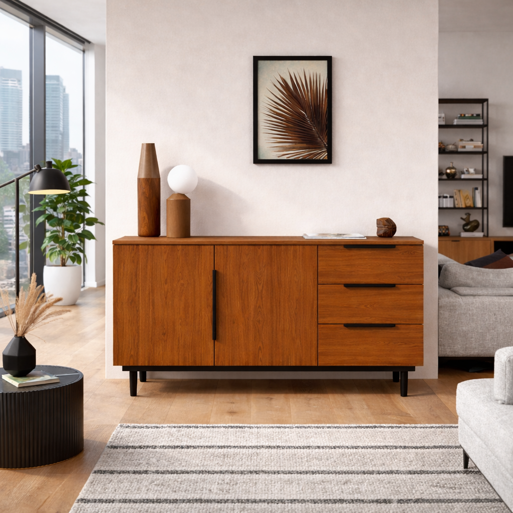 Amazing wooden sideboard Con 8598