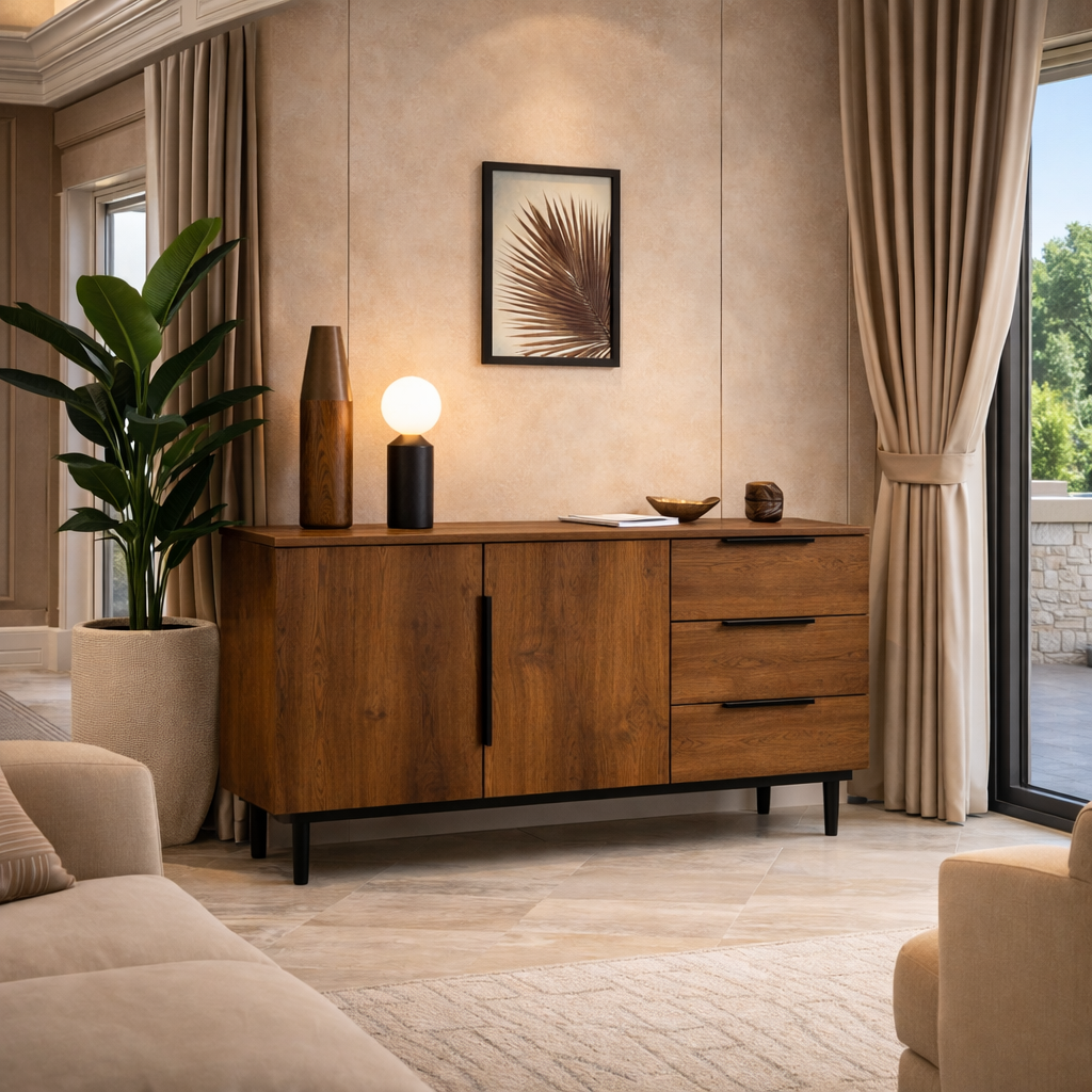 Amazing wooden sideboard Con 8605