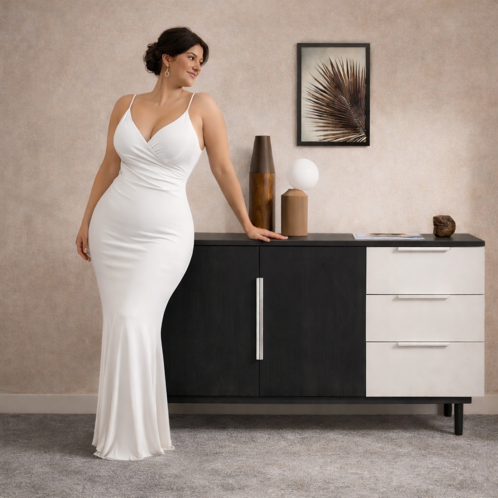 Wooden sideboard Con 8606