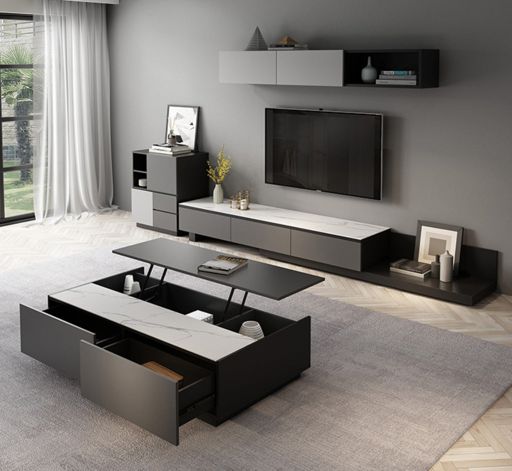 Set of TV unit with coffee table Zxc 266 - Friends 