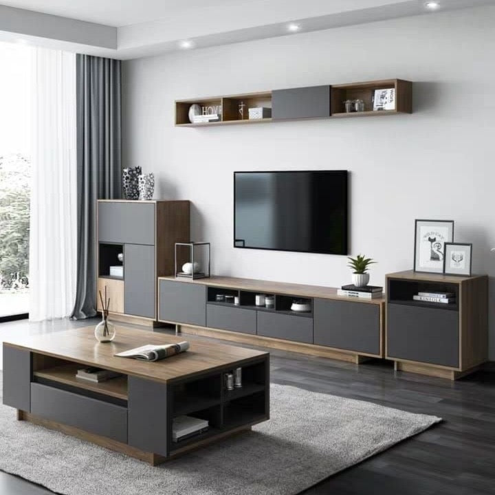 Set of TV unit with coffee table Zxc - Friends 