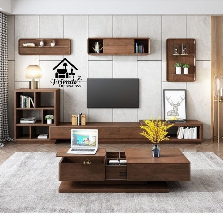 Set of TV unit with coffee table Zxc 210 - Friends 