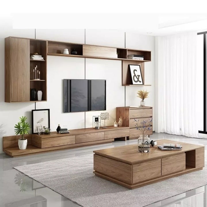 Set of TV unit with coffee table Zxc201 - Friends 