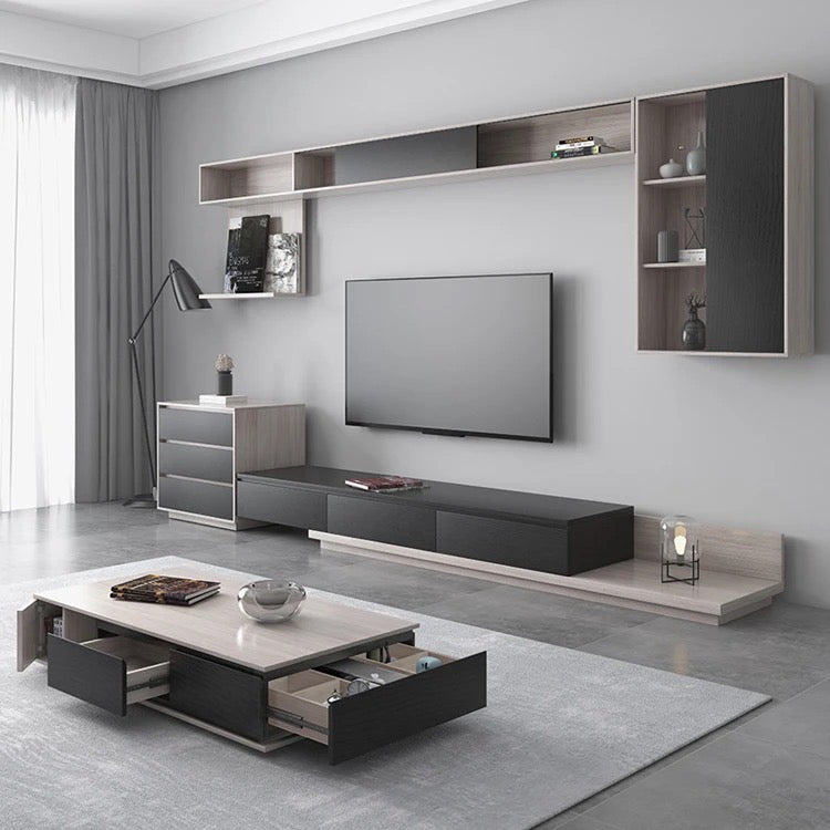 Set of TV unit with coffee table Zxc 263 - Friends 