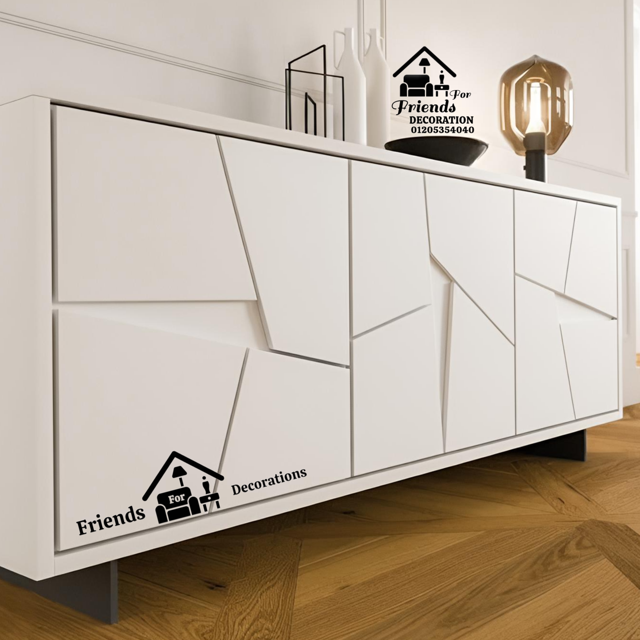 Amazing wooden sideboard Con 8592