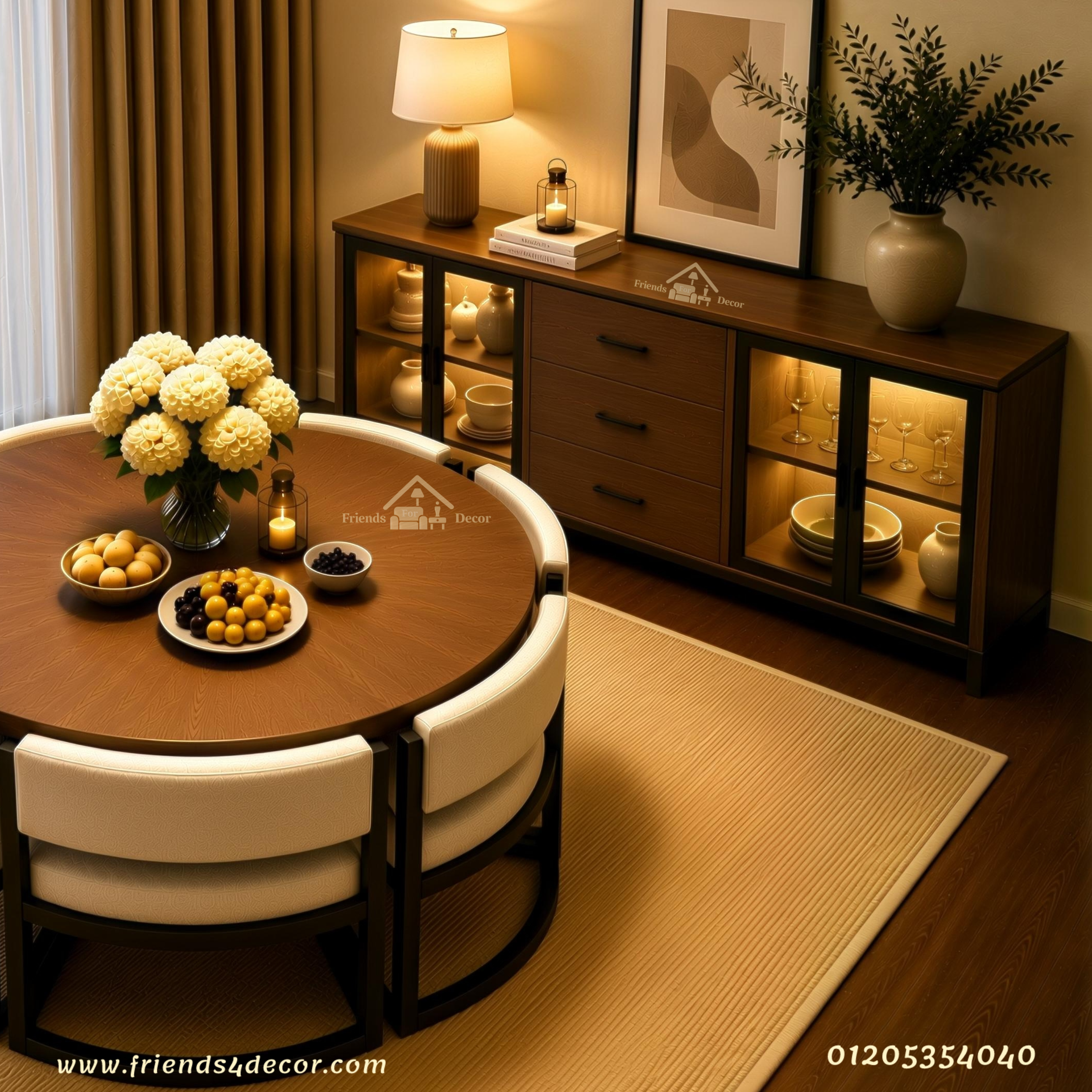 Buffet Cabinet Con 8611