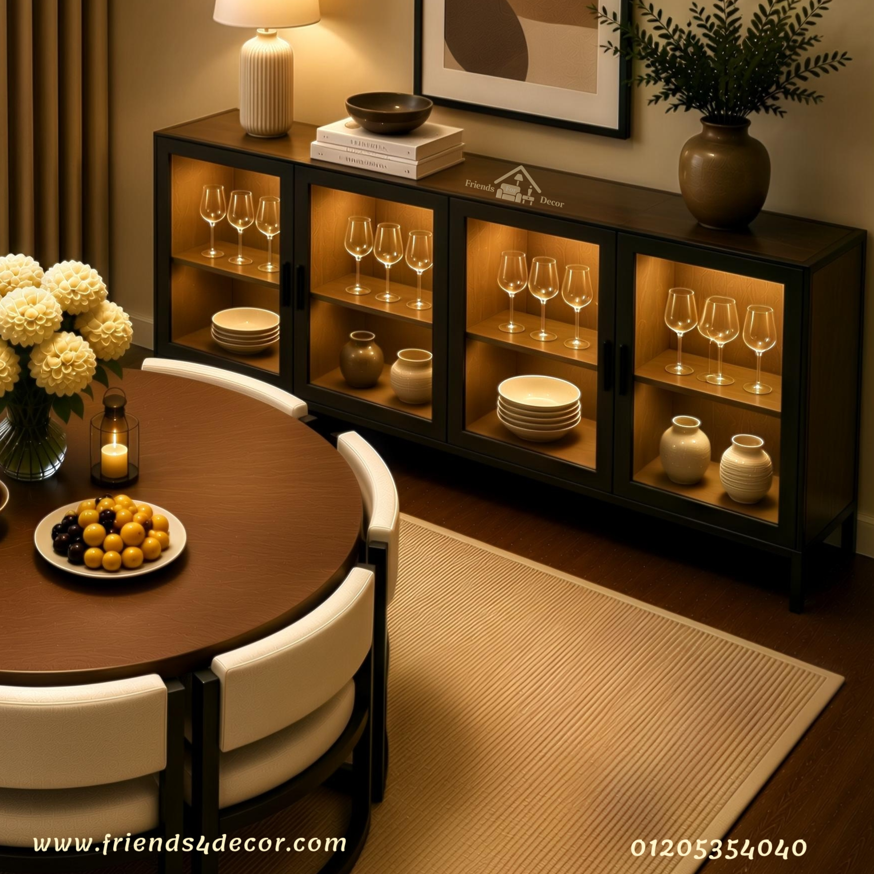 Buffet Cabinet Con 8612