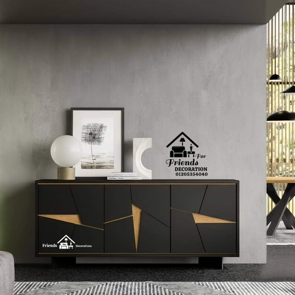 Amazing wooden sideboard Con 8589