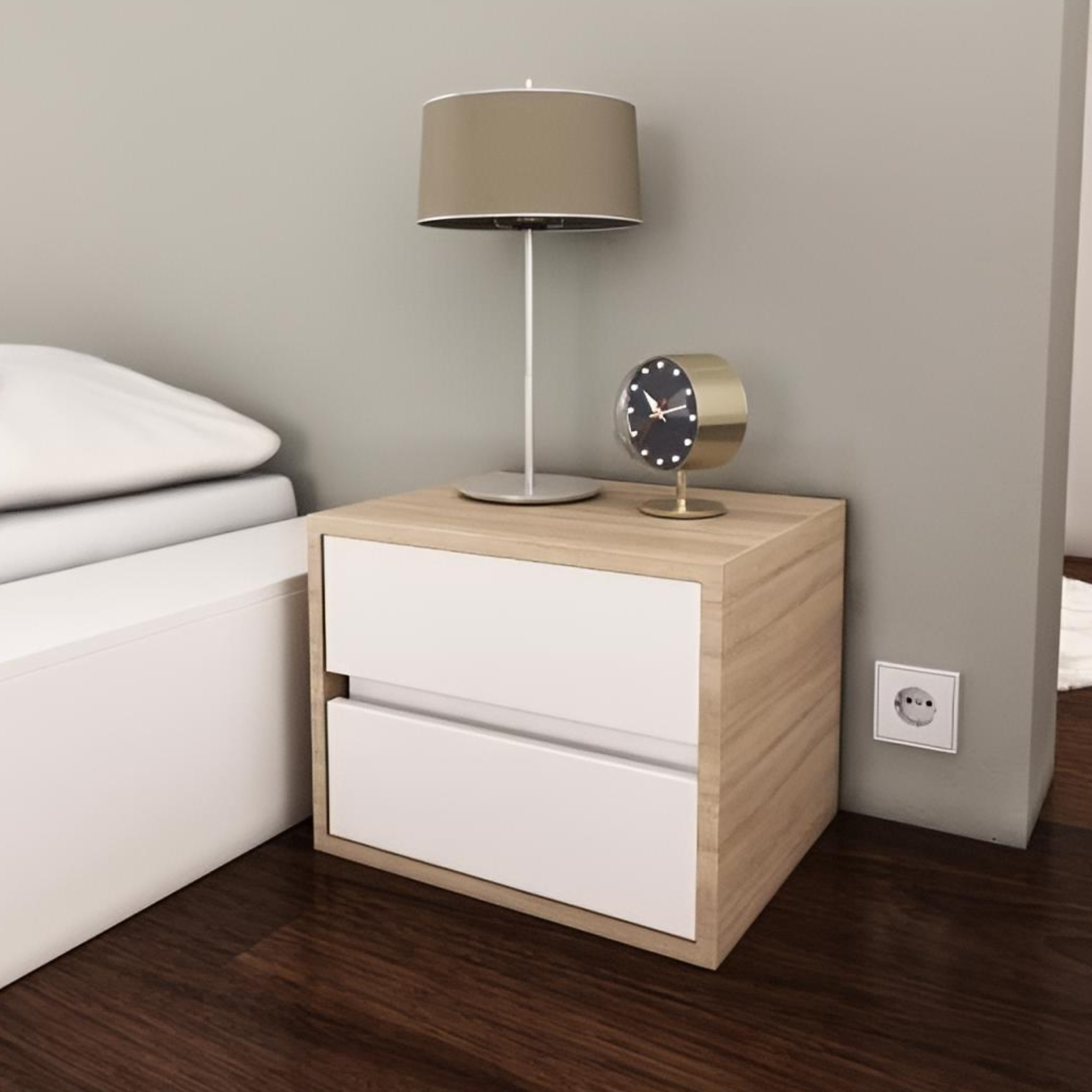 Modern Bedside Cabinet MBC 704