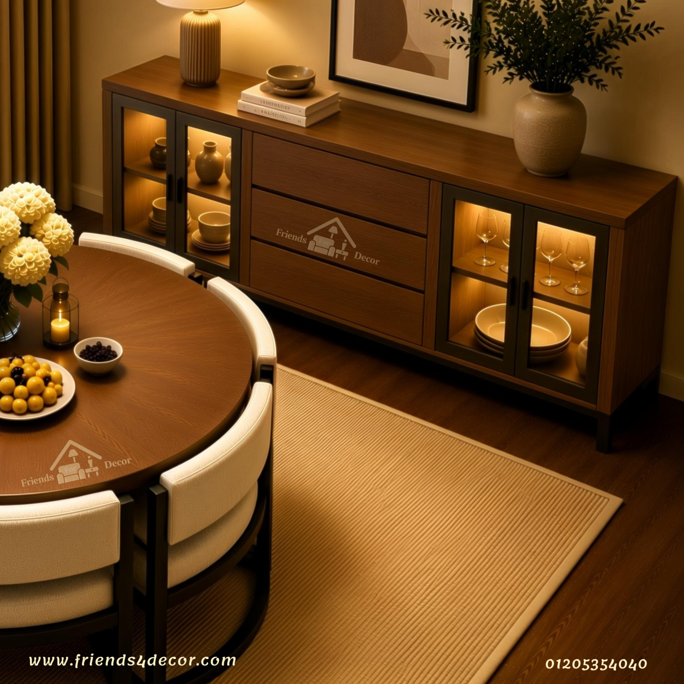 Buffet Cabinet Con 8608